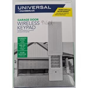EUC Chamberlain Universal Garage Door Wireless Keypad KLIK2U-P2